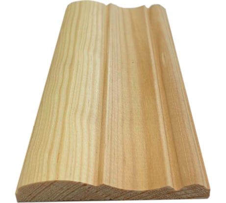 Наличник ТД Крона 12х80х2200 мм, фигурный 26011106