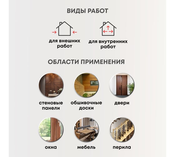 Масло для дерева VERES interior oil, 1 л, бесцветное 255500