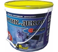 Декор-паста Finlux Святозар-7 АНТИК акриловое фактурное покрытие под мрамор, белое, 2 кг 4603783207602