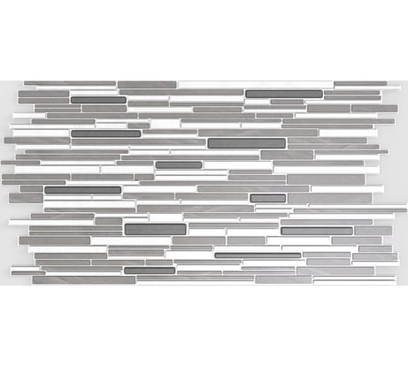 Панель пвх Регул декоративный камень "графит" 0.4 мм, 1 шт. 235г