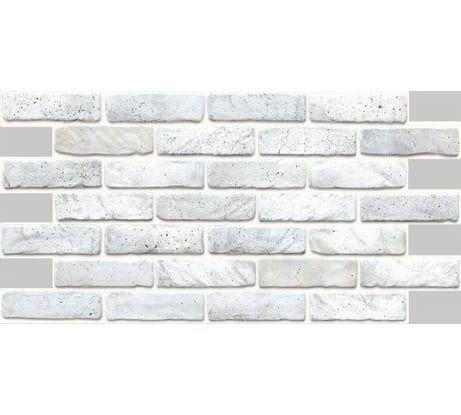 Панель пвх Регул кирпич "старый серый" new 0.3 мм, 1 шт. 675cc