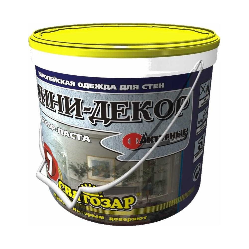 Декор-паста Finlux Святозар-7 МИНИ акриловое фактурное покрытие под ...