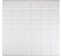 Самоклеящаяся плитка INBLOOM 60x60x0.8 см, XPE, белая 172-077