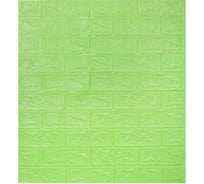 Самоклеящаяся плитка INBLOOM 70x77x0.3 см, XPE, зеленая 172-074