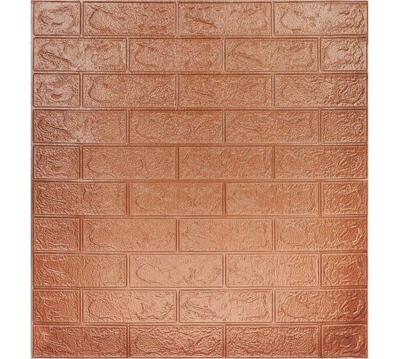 Самоклеящаяся плитка INBLOOM 70x77x0.3 см, XPE, терракот 172-075 1