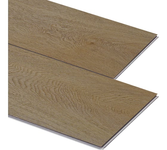 Ламинат Floorwood SPC Quantum 0.5 мм, 43 класс, 4V 1220x228x5 мм, c подложкой, Дуб Франк/Frank Oak, 2.23 кв.м 6532
