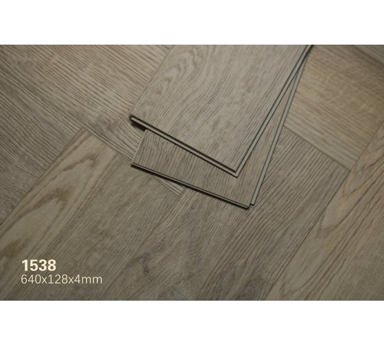 Ламинат Floorwood SPC Authentic 0.5 мм, 43 класс, 4U micro, 640х128х4 мм, 1538 Golden sunset/золотой закат, 1.3107 кв.м 1506-38