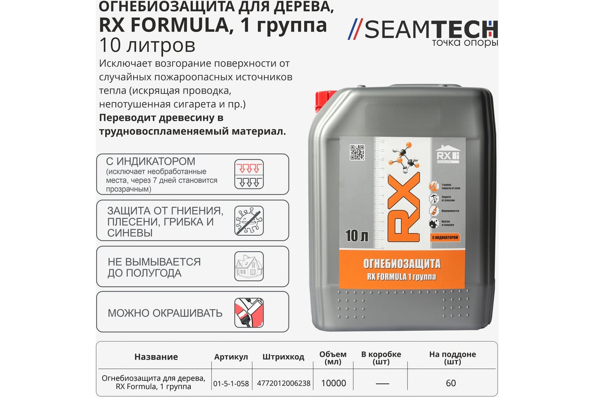  древесины RX formula 1 группа, 10 литров, с индикатором .