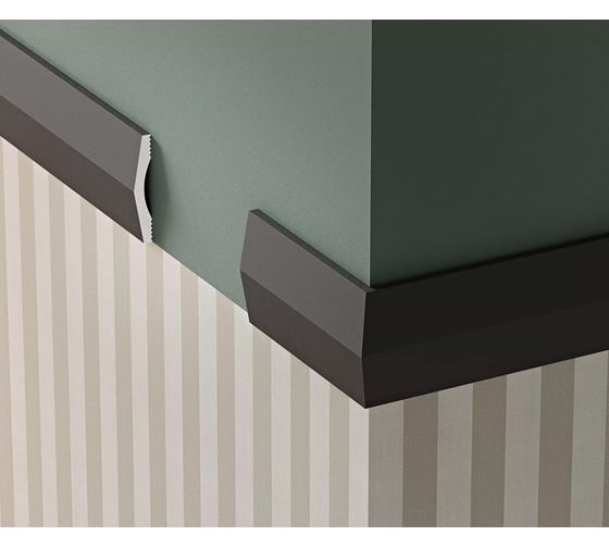 Молдинг Cosca Decor mx049 50x8х2000 мм, экополимер 00-00070616