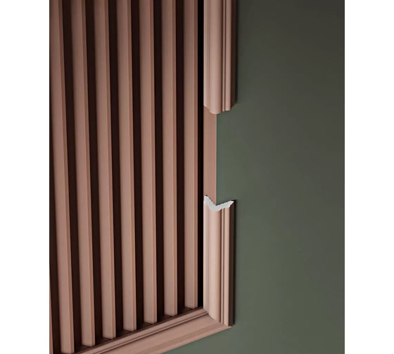 Угол Cosca Decor ax003 30x30х2000 мм, экополимер 00-00070859