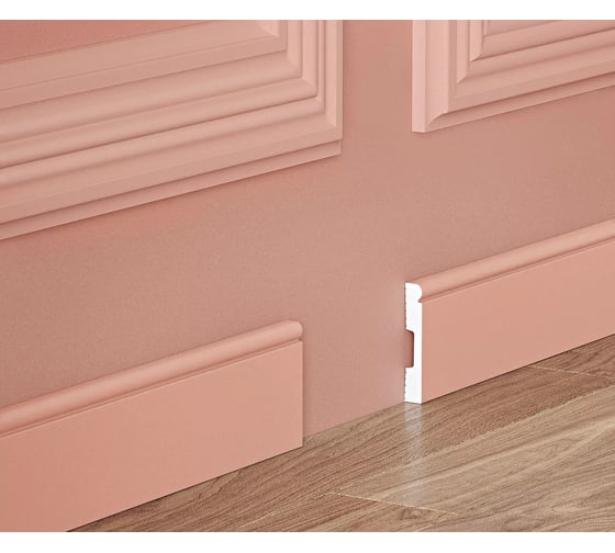 Плинтус Cosca Decor px032 82x13x2000 мм, экополимер 00-00070892