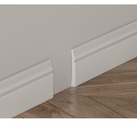 Плинтус Cosca Decor px031 82x11x2000 мм, экополимер 00-00070891