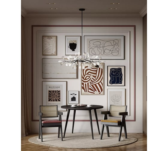 Плинтус Cosca Decor px031 82x11x2000 мм, экополимер 00-00070891