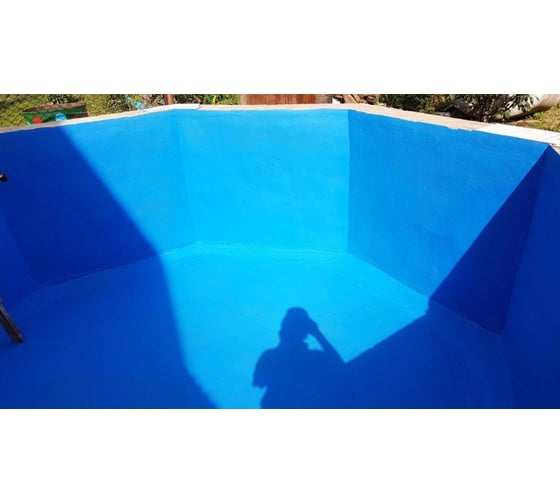 Краска для бассейнов и фонтанов Finlux VodoStop F35-17 Gold 5 кг, ral 5012 4603783207336