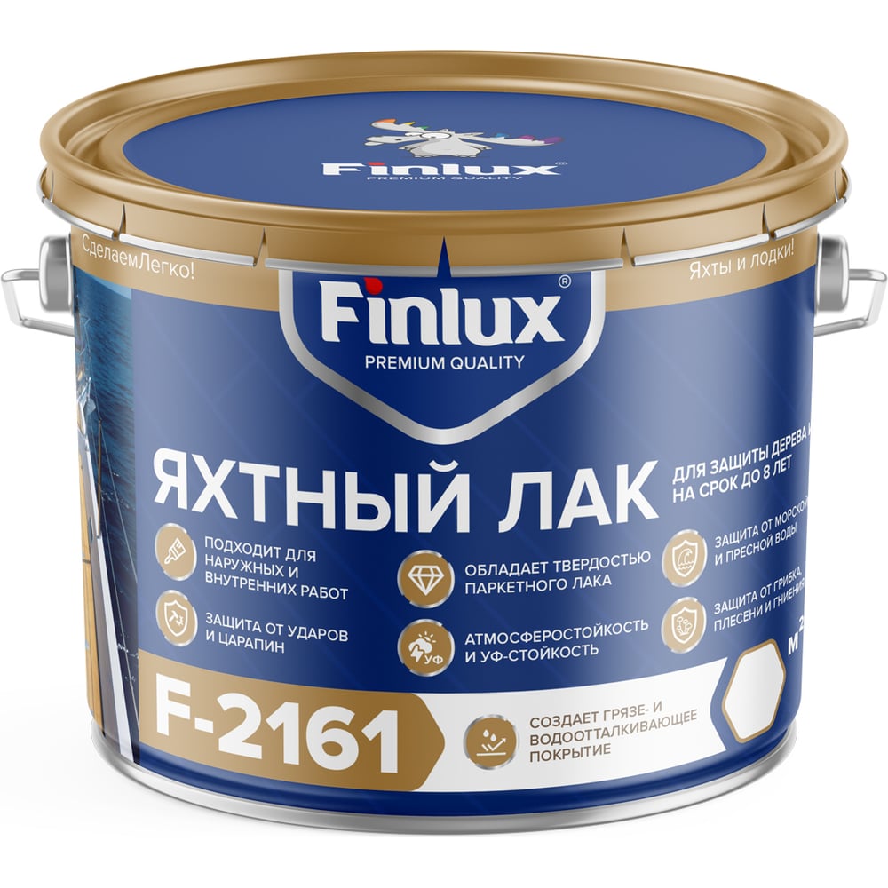 Finnotex акриловый лак Finlux Святозар-92