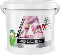 Интерьерная моющаяся краска ПРЕСТИЖ Poller акриловая, глубокоматовая, 0.9 л, белая 240905