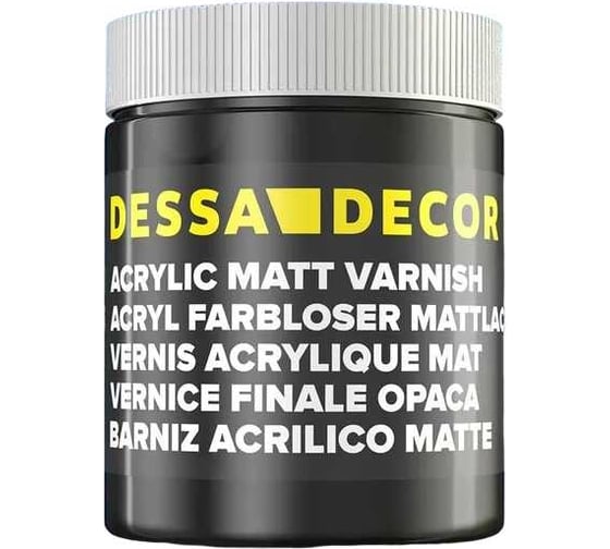 Акриловый лак DESSA DECOR ПРЕМИУМ матовый, 500 мл 705664