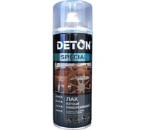 Лак яхтный универсальный Deton SPECIAL шелковисто-матовый, аэрозоль 520 мл DTN-A07305