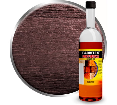 Морилка неводная Farbitex 0,5 л, 0,42 кг, Красное дерево 4100017690