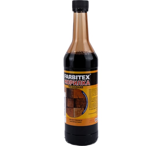 Морилка неводная Farbitex0,5 л, 0,42 кг, Дуб 4100017686