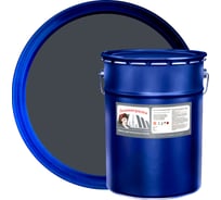 Износостойкая краска для бетонных полов Ленинградка АК-114 20 кг, RAL 7024 УТ000012746