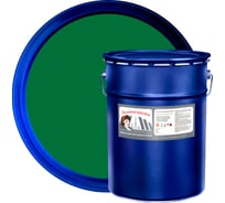 Износостойкая краска для бетонных полов Ленинградка АК-114 20 кг, RAL 6029 УТ000012745