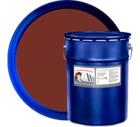 Износостойкая краска для бетонных полов Ленинградка АК-114 20 кг, RAL 8012 УТ000012748