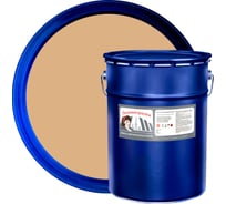 Износостойкая краска для бетонных полов Ленинградка АК-114 20 кг, RAL 1014 УТ000012739