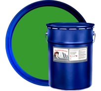 Износостойкая краска для бетонных полов Ленинградка АК-114 20 кг, RAL 6018 УТ000012744