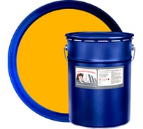 Износостойкая краска для бетонных полов Ленинградка АК-114 20 кг, RAL 1023 УТ000012741