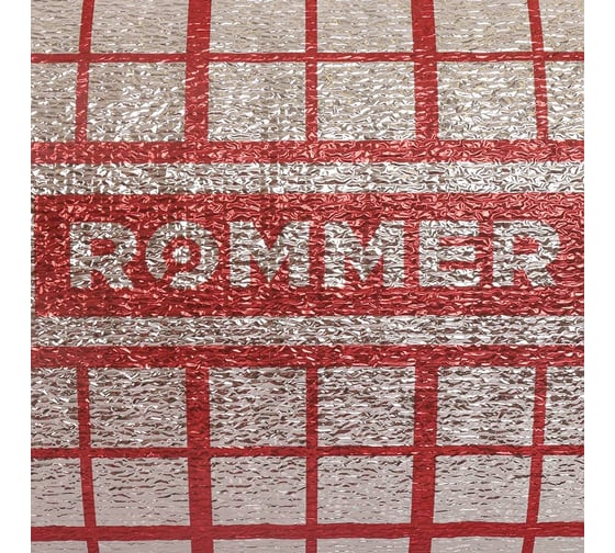 Подложка для теплого пола ROMMER Rmf-0001-032530 3 мм, длина 25 м, 30 кв.м RG0092HNSLFM1Q