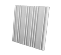 Стеновая панель 3D Artpole STEP (гипсовые; белые; 600x600 мм; 1 шт.; 0,36 кв.м) M-0080