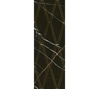 Декор Eletto Ceramica 24.2x70 см black and gold rombi 1 шт. 588112001