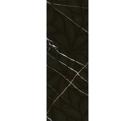 Декор Eletto Ceramica 24.2x70 см black and gold struttura 1 шт. 588112002