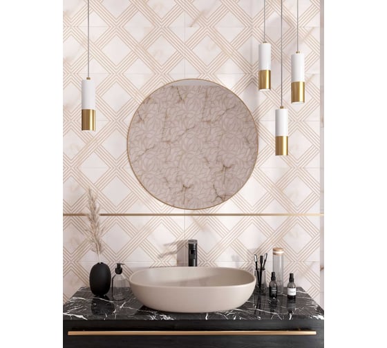 Декор Eletto Ceramica 24.2x70 см rosa portogallo 1 шт. 588382002