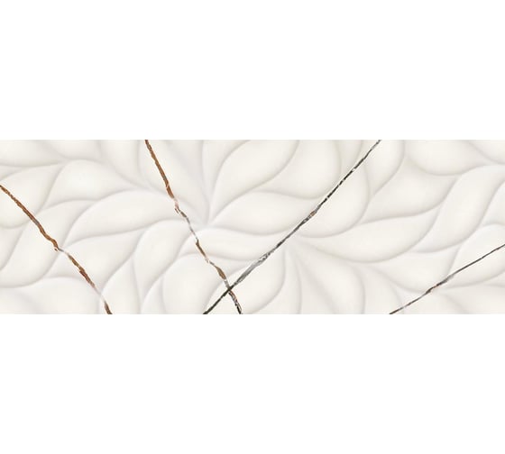 Настенная плитка Eletto Ceramica bianco covelano struttura 24,2x70 см 508151101 1