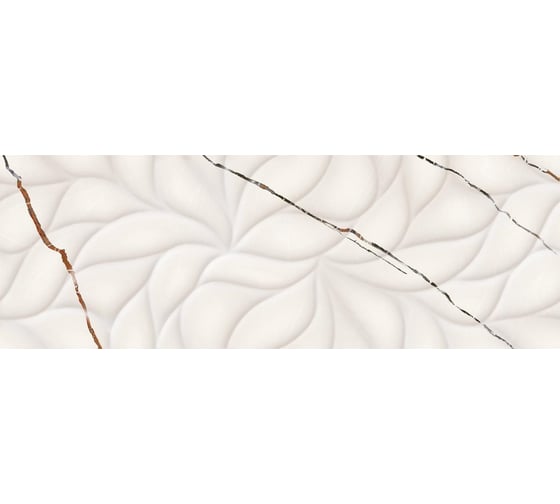 Настенная плитка Eletto Ceramica bianco covelano struttura 24,2x70 см 508151101