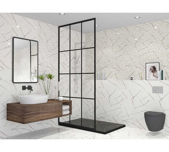 Декор Eletto Ceramica 24.2x70 см bianco covelano struttura 1 шт. 588152001
