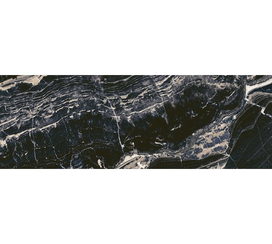 Настенная плитка Eletto Ceramica levanto nero 24,2x70 см 508401201