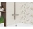 Настенная плитка Eletto Ceramica malwiya milk floris 24,2x70 см 506931101 2