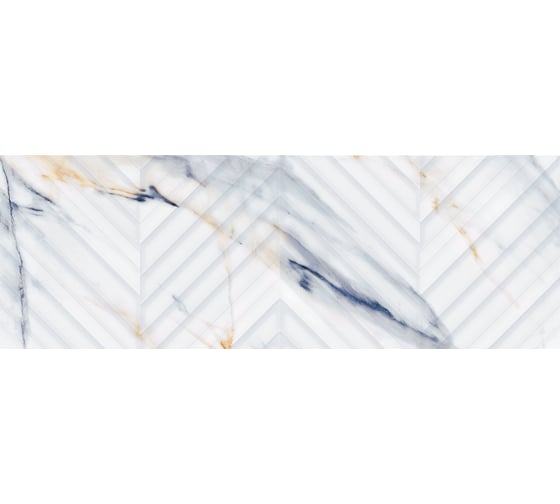 Настенная плитка Eletto Ceramica calacatta fantasy struttura linea 24,2x70 см 509241101