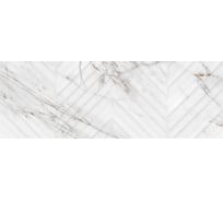 Настенная плитка Eletto Ceramica calacatta grey struttura linea 24,2x70 см 509231101