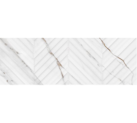 Настенная плитка Eletto Ceramica calacatta grey struttura linea 24,2x70 см 509231101