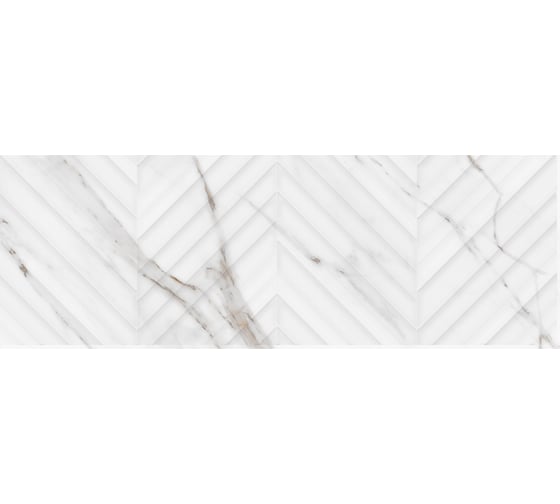 Настенная плитка Eletto Ceramica calacatta grey struttura linea 24,2x70 см 509231101