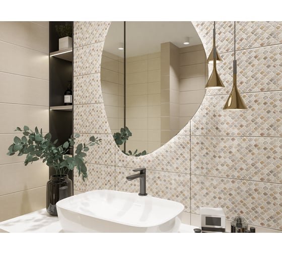 Плитка Azori Ceramica Veneziano mosaico, 20.1x50.5 см 509481101