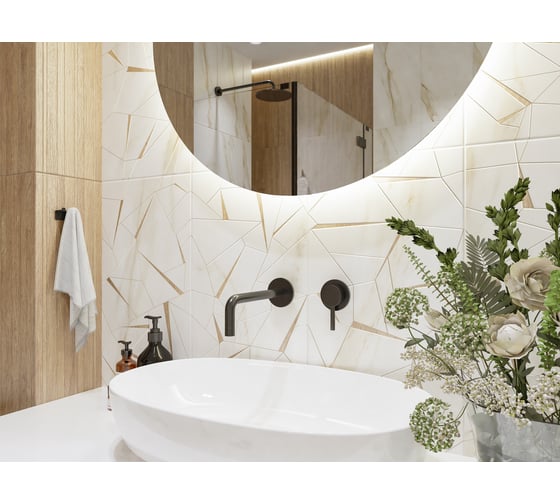 Плитка Azori Ceramica Calacatta royal style, 31.5x63 см 509491101