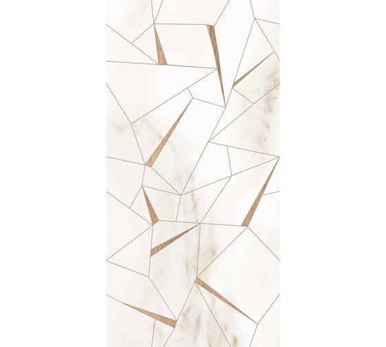 Плитка Azori Ceramica Calacatta royal style, 31.5x63 см 509491101