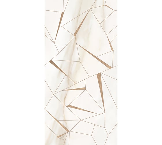 Плитка Azori Ceramica Calacatta royal style, 31.5x63 см 509491101