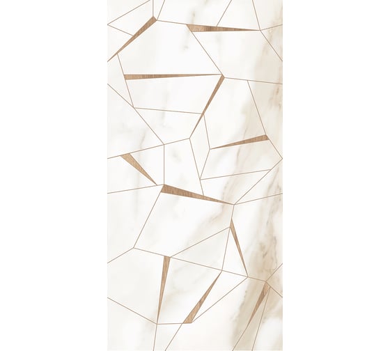 Плитка Azori Ceramica Calacatta royal style, 31.5x63 см 509491101