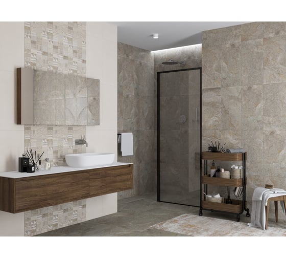 Плитка Azori Ceramica Stone beige, 31.5x63 см 508881201